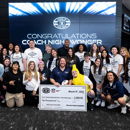 Shadow Ridge High School Coach Matt Nighswonger