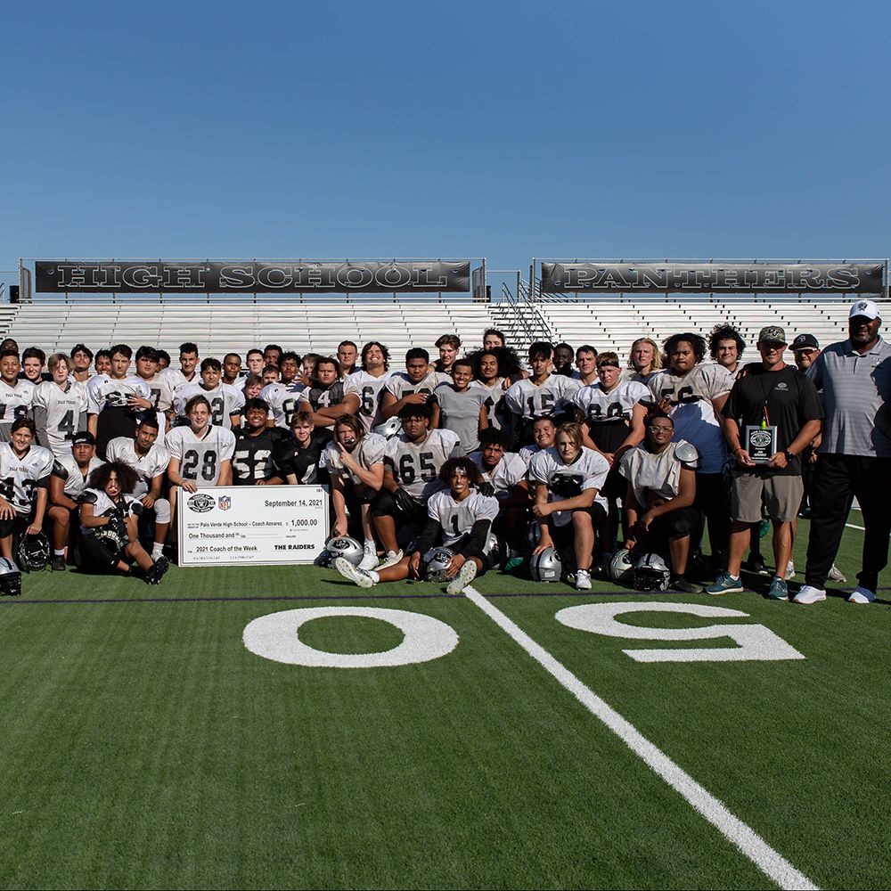 Palo Verde High School Football Coach Joe Aznarez