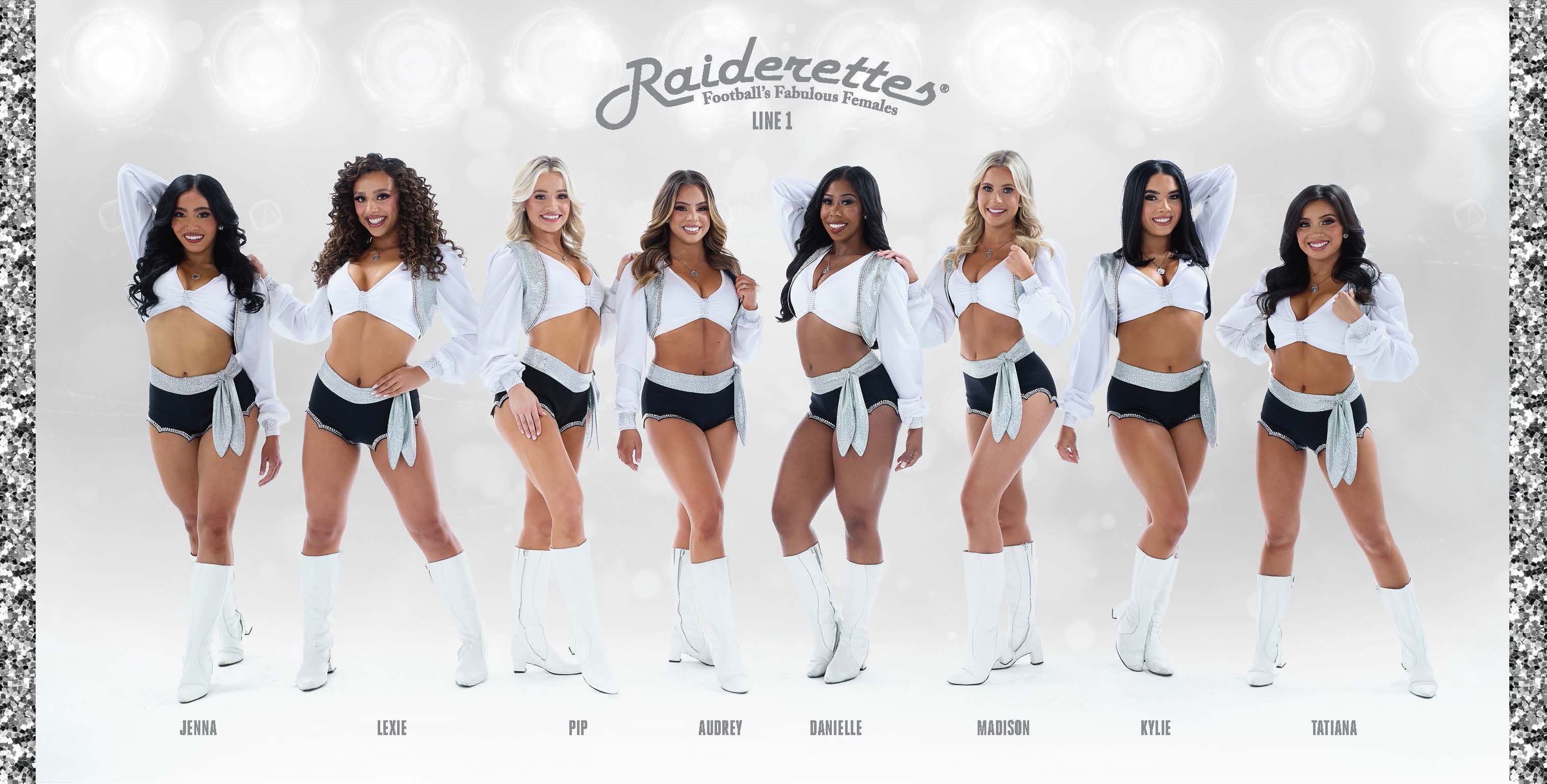 Raiderettes Roster, Las Vegas Raiders, Raiders.com