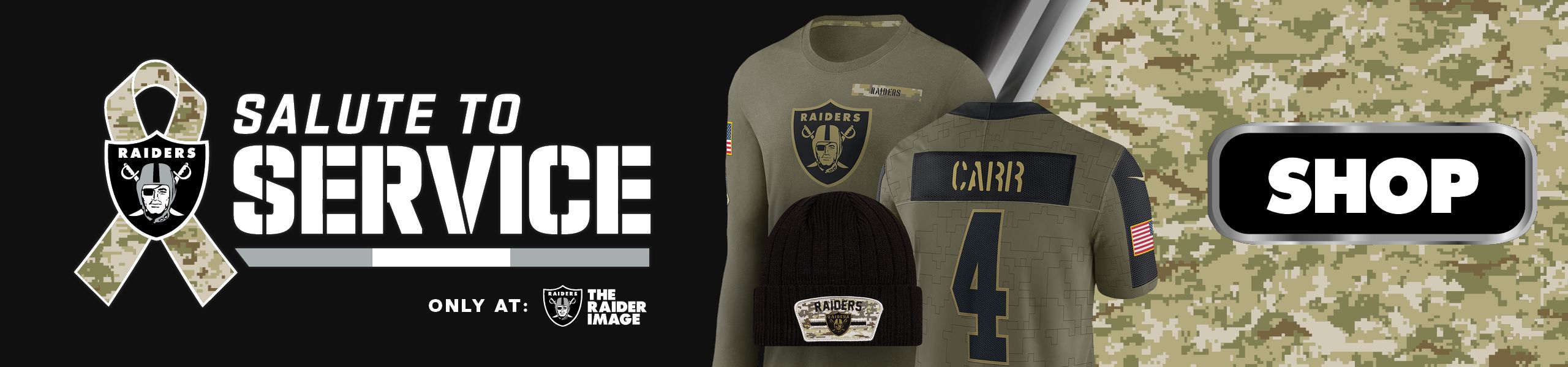 Shop Salute to Service gear now