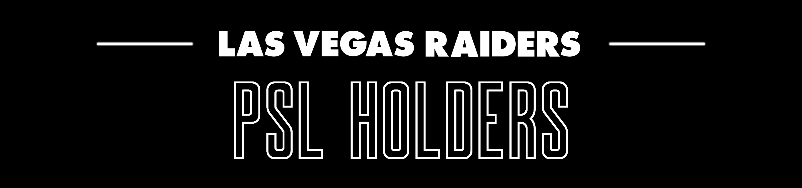 Las Vegas Raiders vs Denver Broncos ***** PSL Holder selling 6