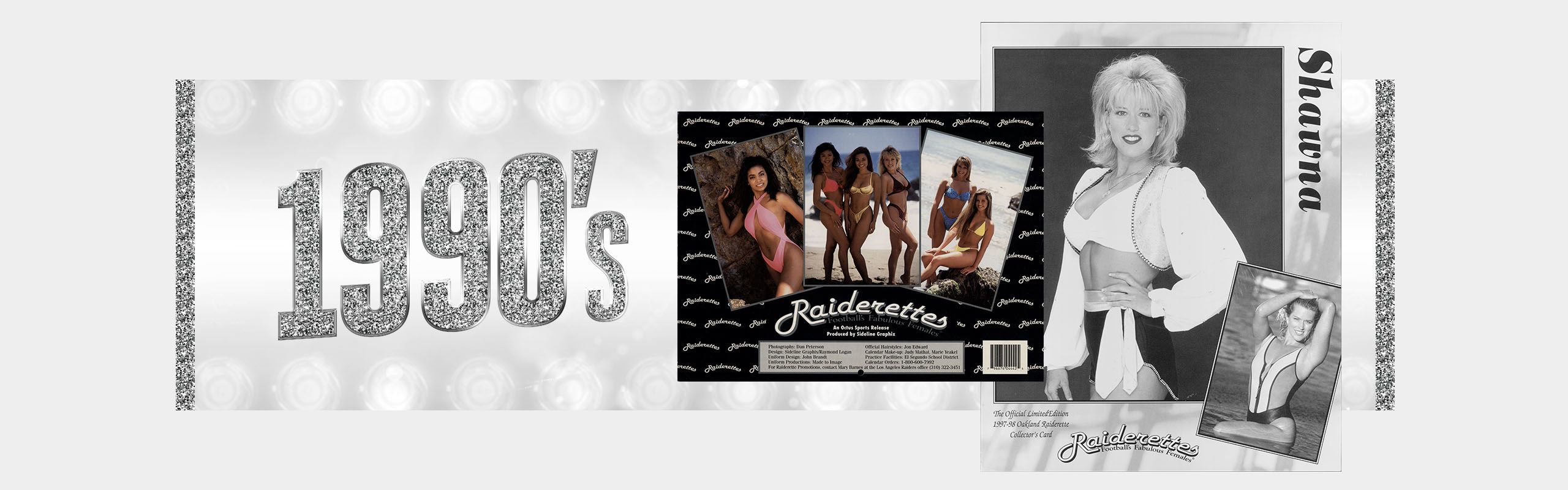 Raiderettes Historical Timeline - The 1990's