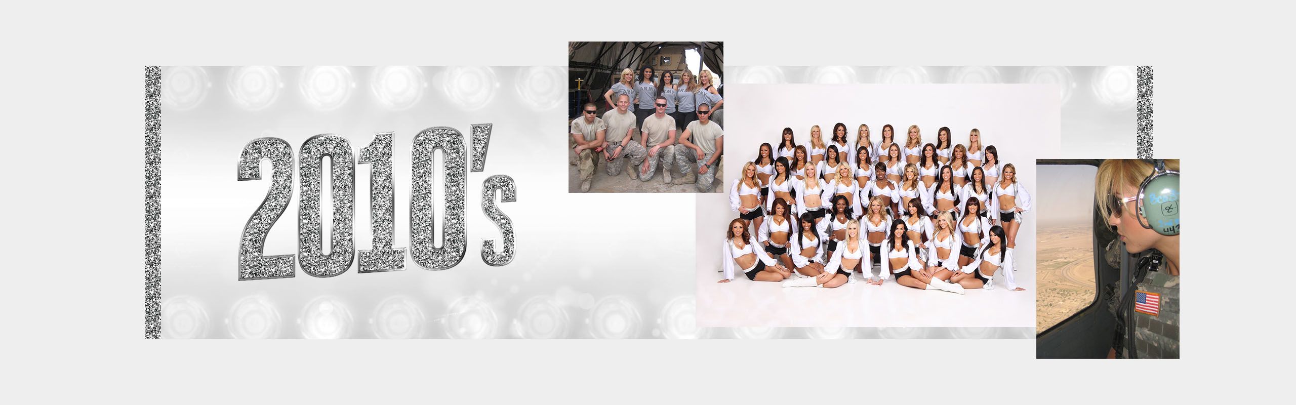 Raiderettes Historical Timeline - The 2010's