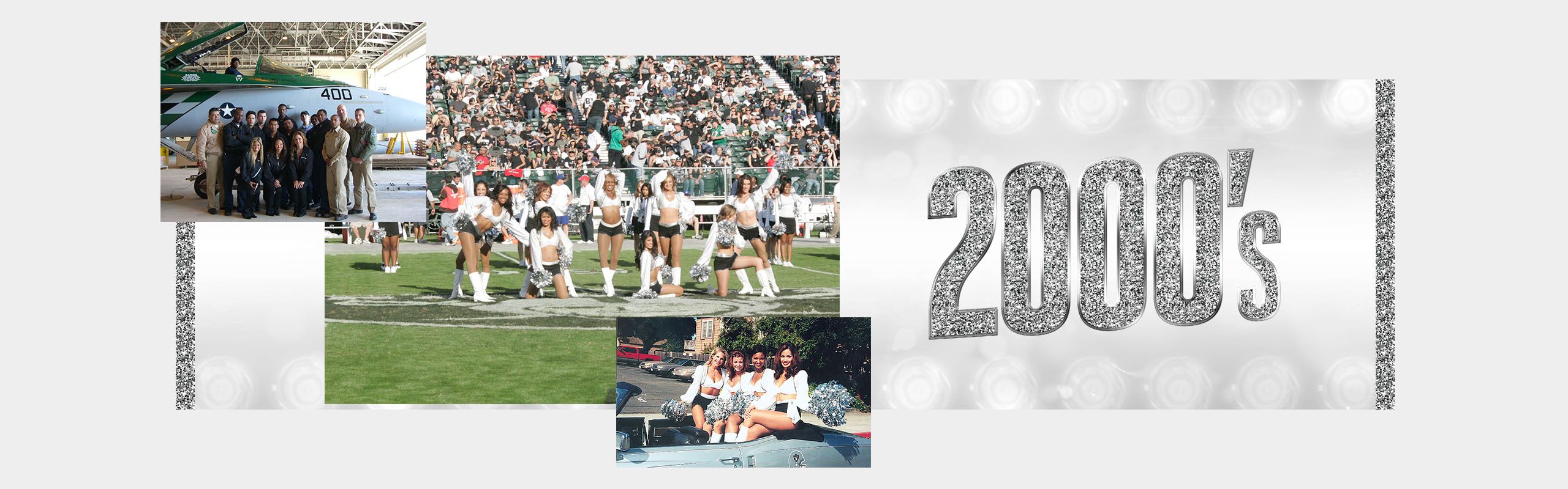 Raiderettes Historical Timeline - The 2000's