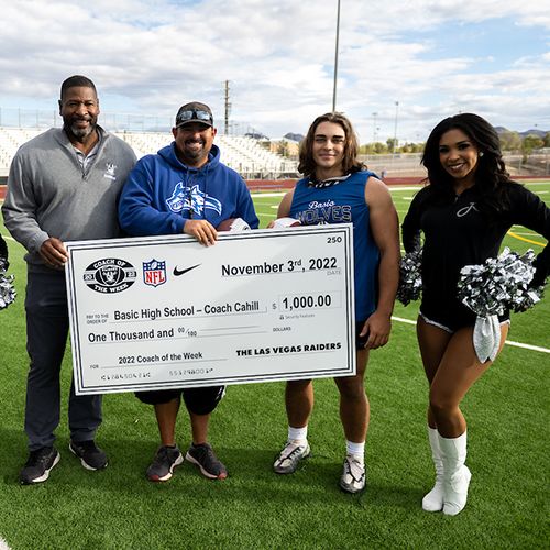 Basic High School Coach Jeff Cahill