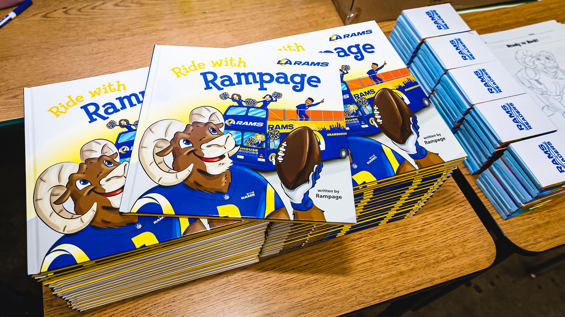 Rams Readers & Ride with Rampage