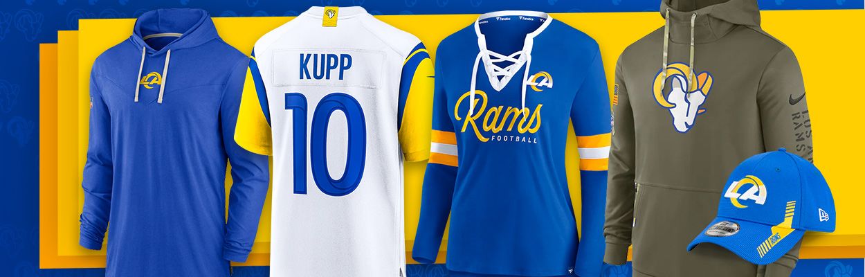 Los Angeles Rams Apparel, Rams Gear, Los Angeles Rams Shop, Store