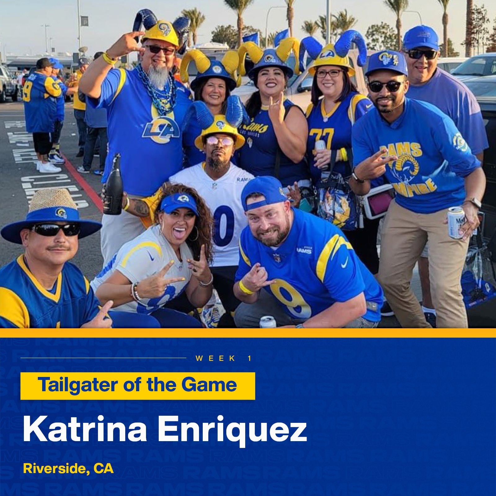 Week 1: Katrina Enriquez | Riverside, CA