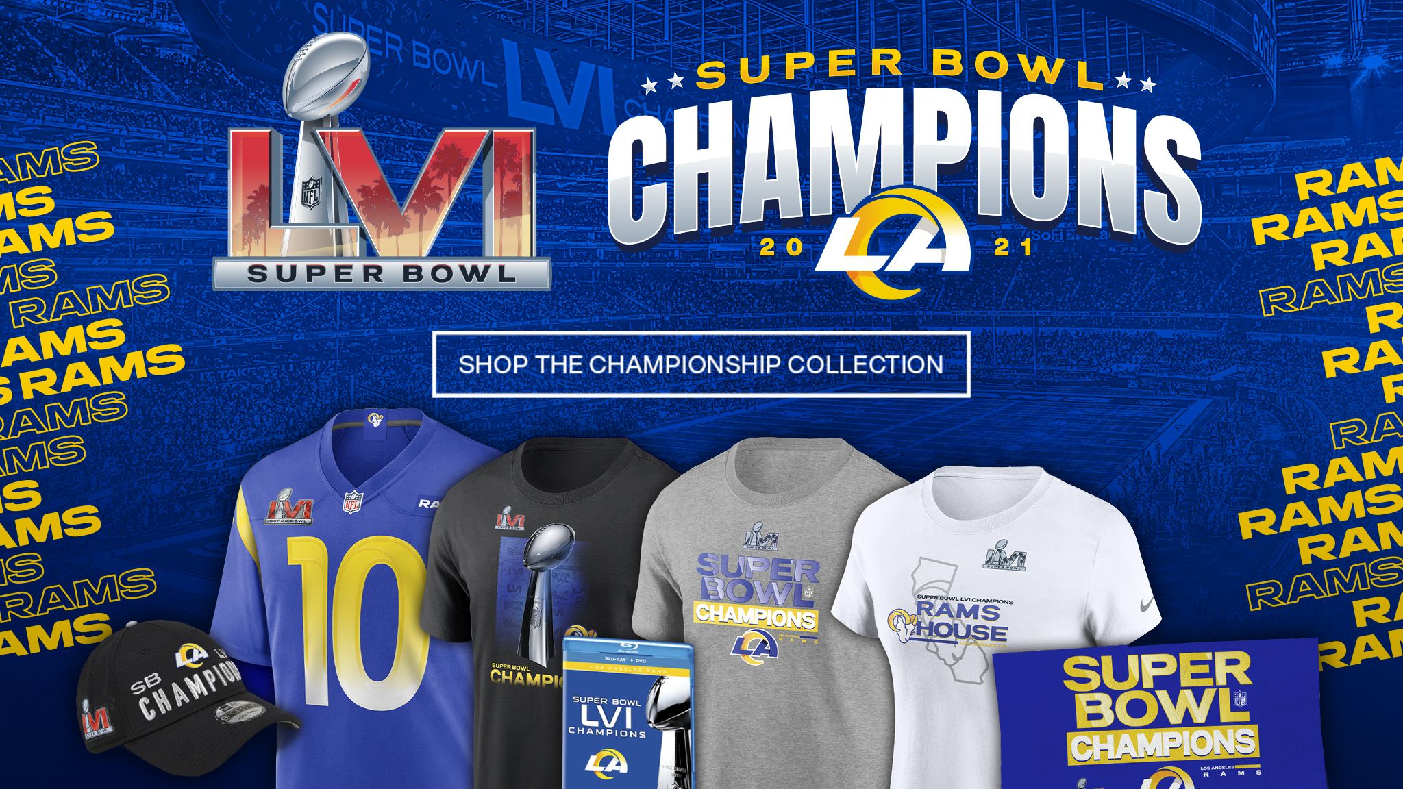 Los Angeles Rams: Super Bowl LVI Champions - Blu-ray