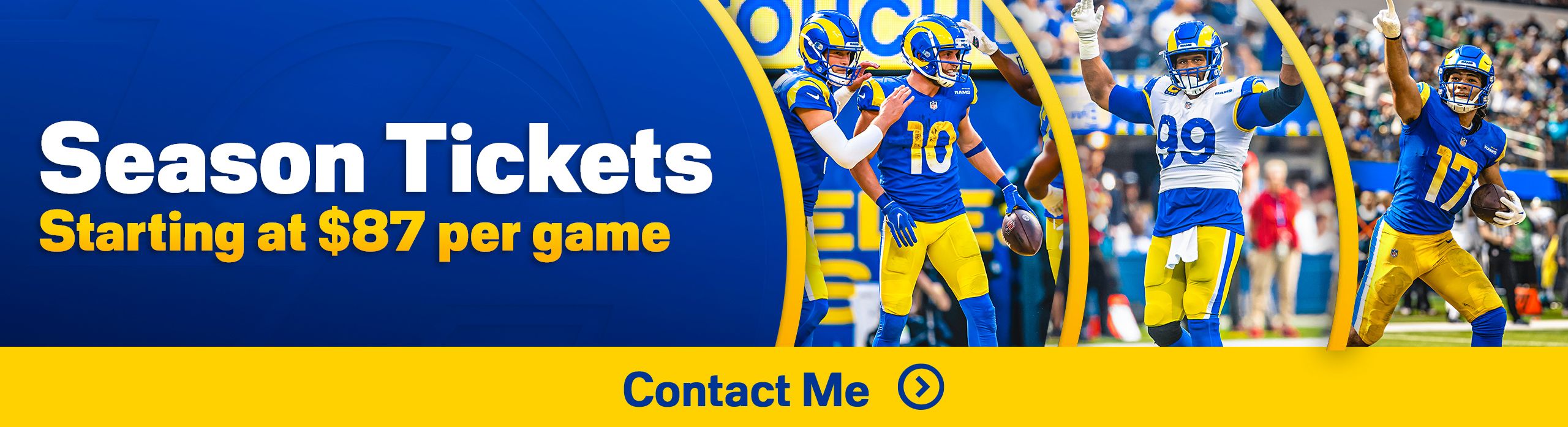 Rams Season Tickets  Los Angeles Rams 