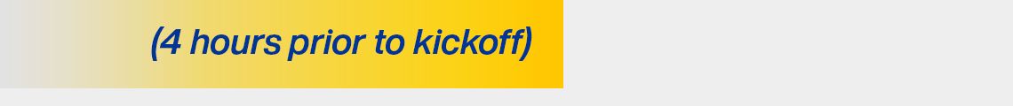 2022-generic-gameday-timeline-4-hrs