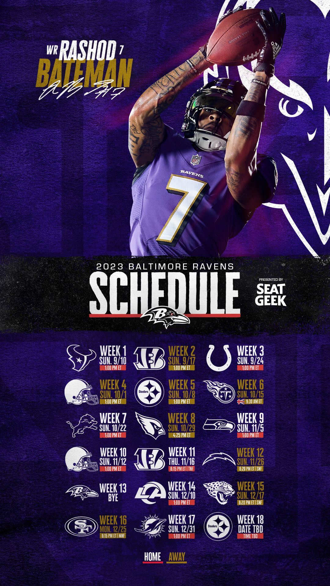 Baltimore Ravens on X: Update those wallpapers with the newest Ravens 