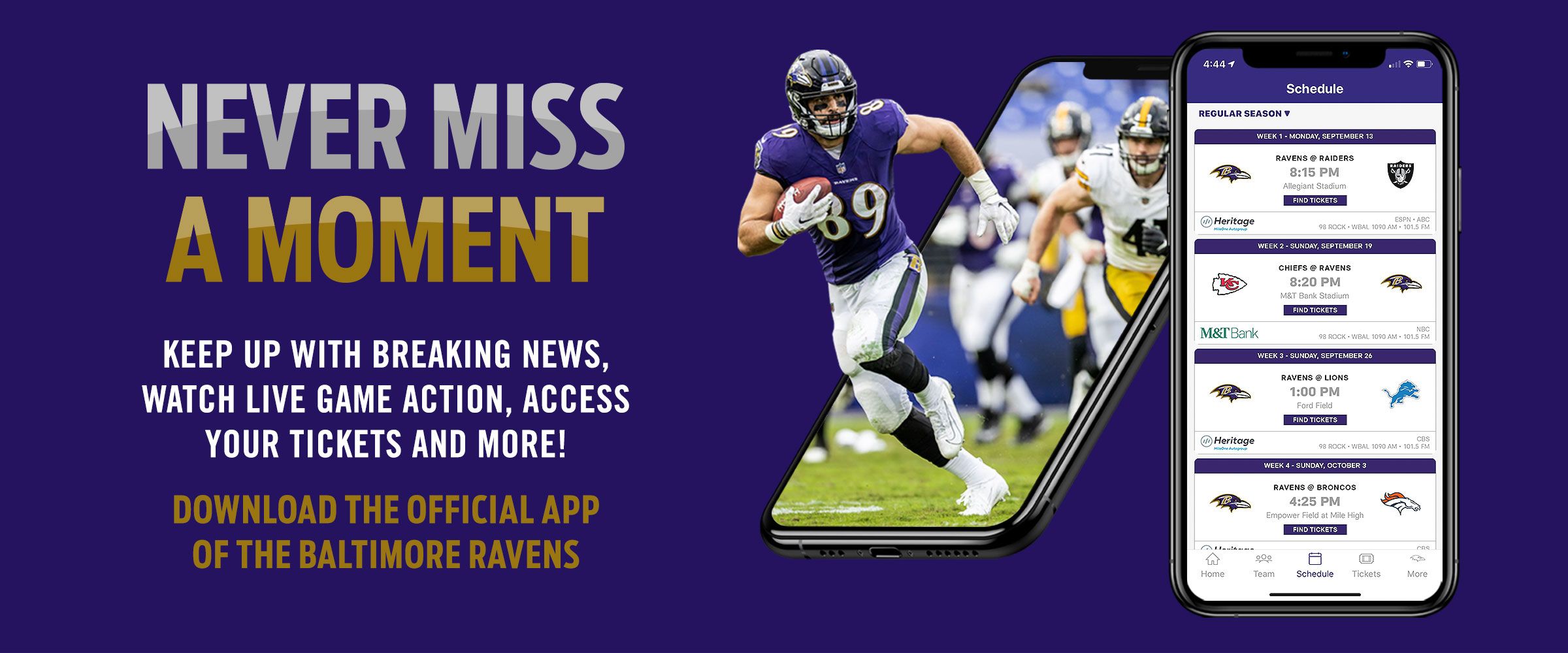 Baltimore Ravens upgrade team app with ImagineAR deal - SportsPro