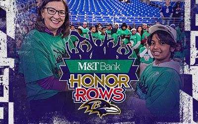 Ravens Honor Rows  Baltimore Ravens –