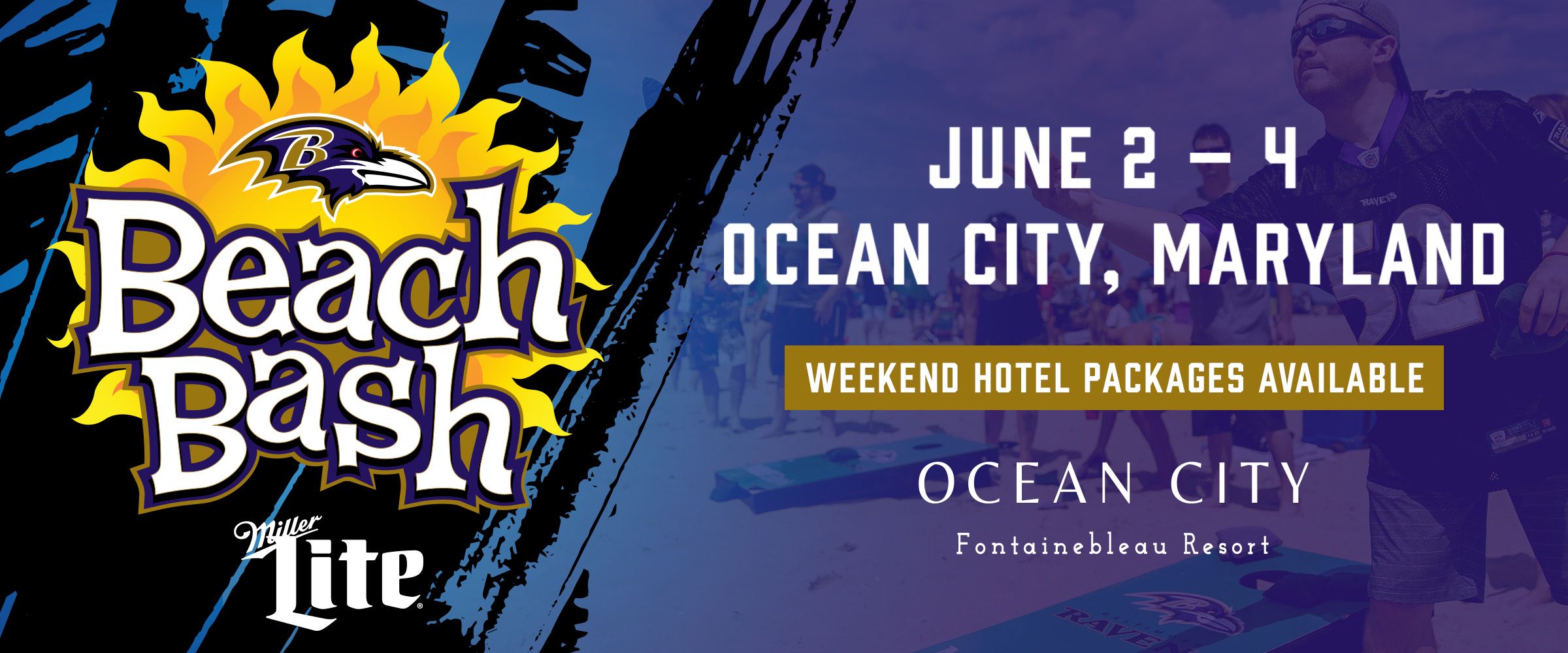 Ravens Beach Bash Baltimore Ravens Baltimoreravens Com