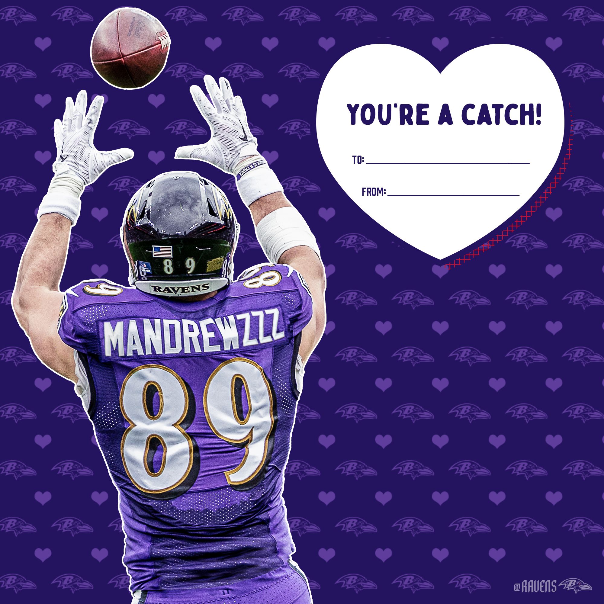 Ravens Valentine's Day Cards | Baltimore Ravens – baltimoreravens.com