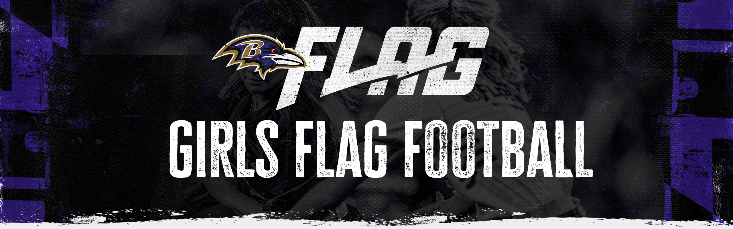 Baltimore Ravens NFL Vertical Flag