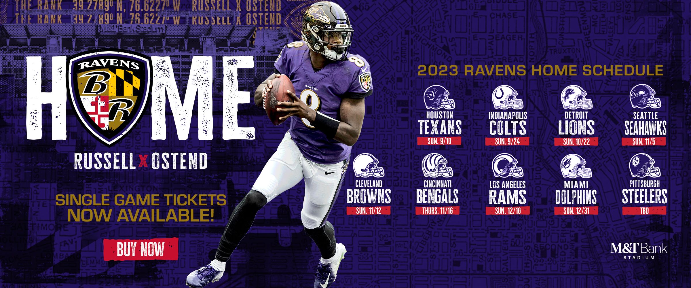 Ravens vs. Bengals Tickets 2023