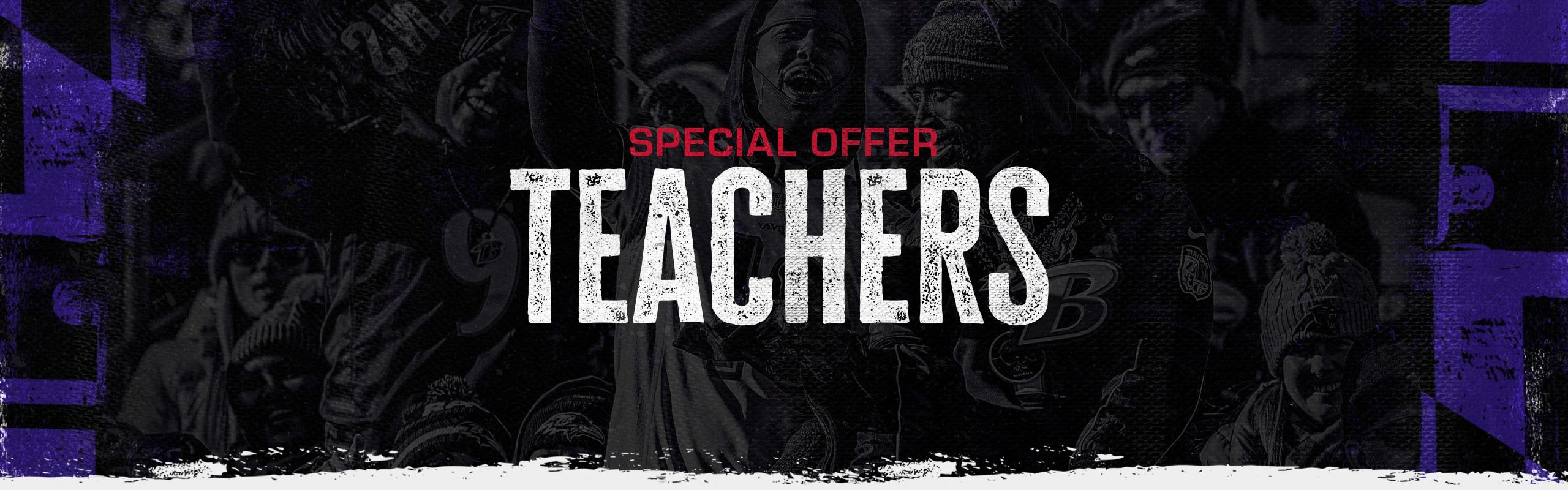 Baltimore Ravens Teacher Discount