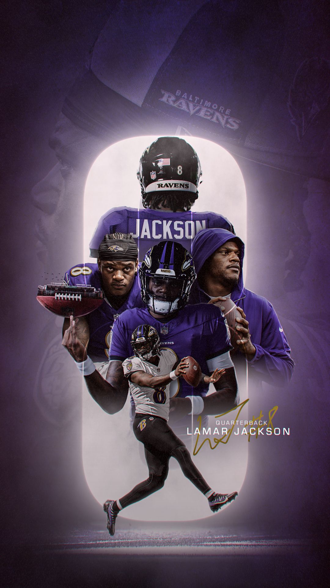 Download Baltimore Ravens Cool Poster Wallpaper