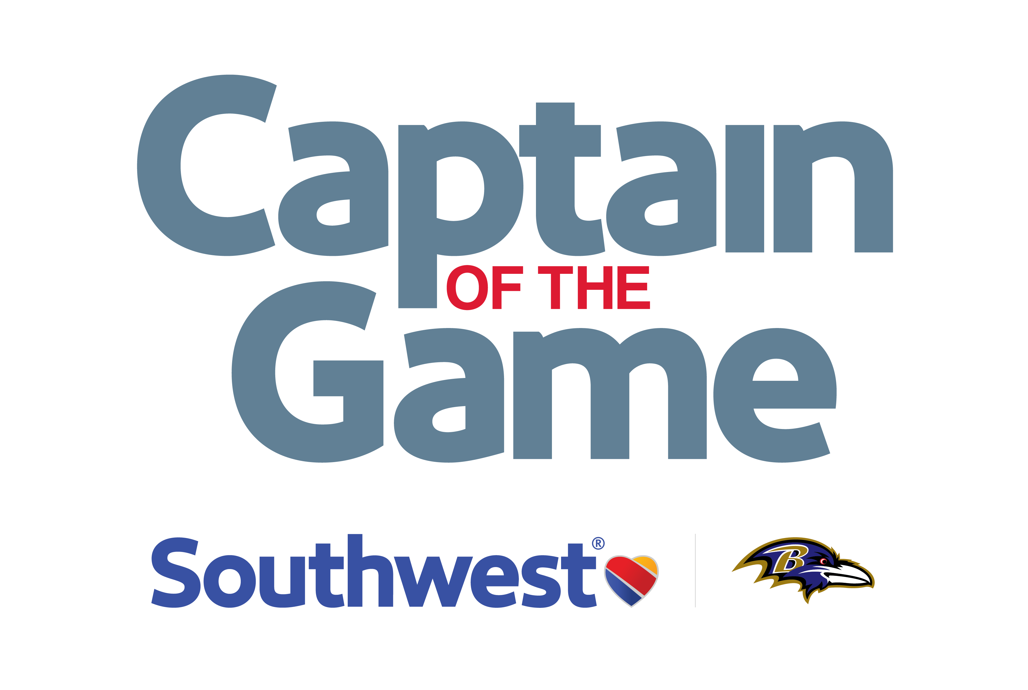 Ravens Southwest Airlines Captain Of The Game Baltimore Ravens Baltimoreravens Com