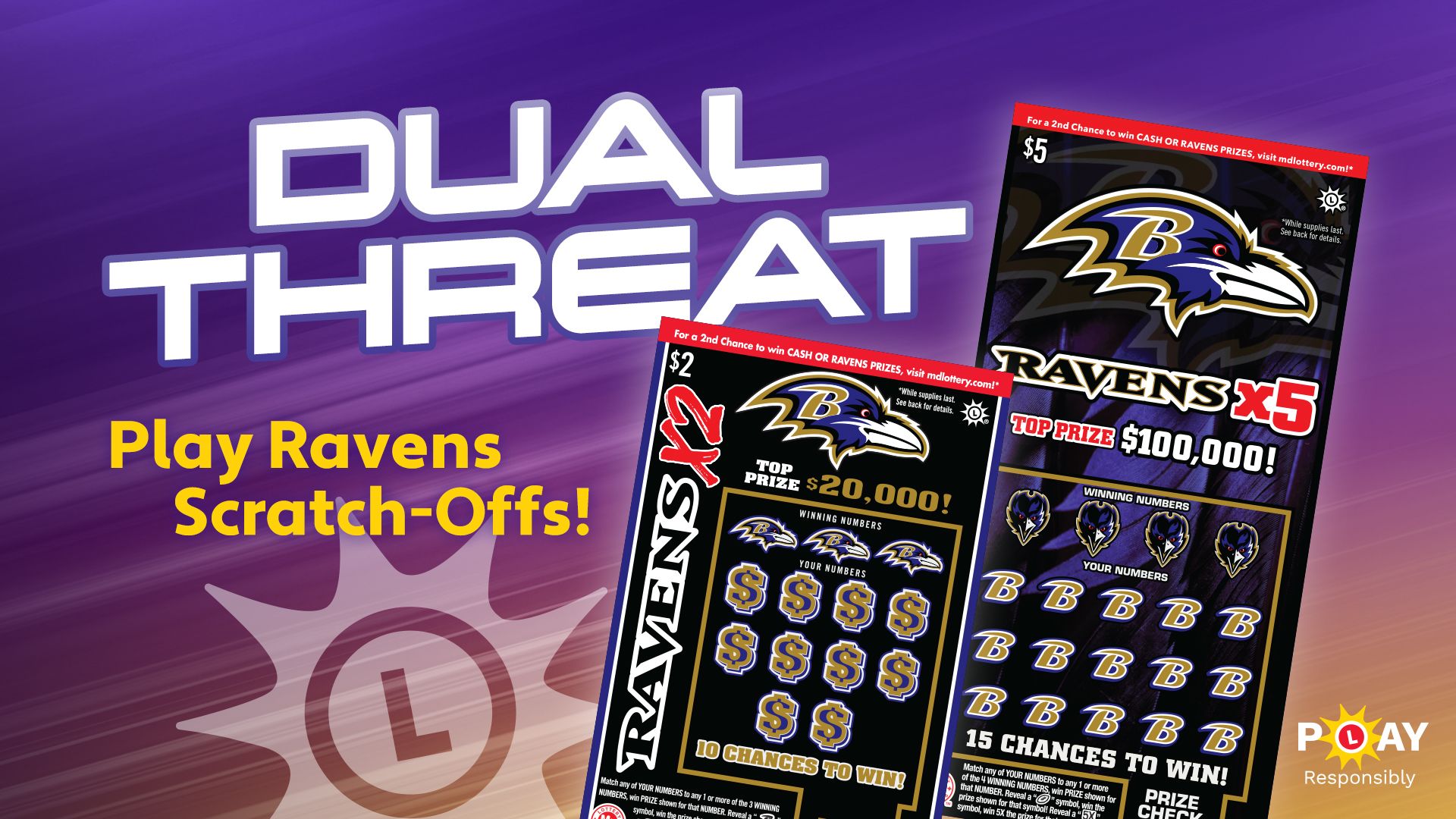 Baltimore Ravens vs. Denver Broncos – Maryland Lottery