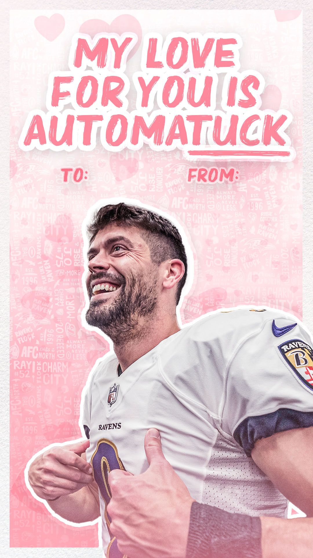 Ravens Valentine's Day Cards  Baltimore Ravens –