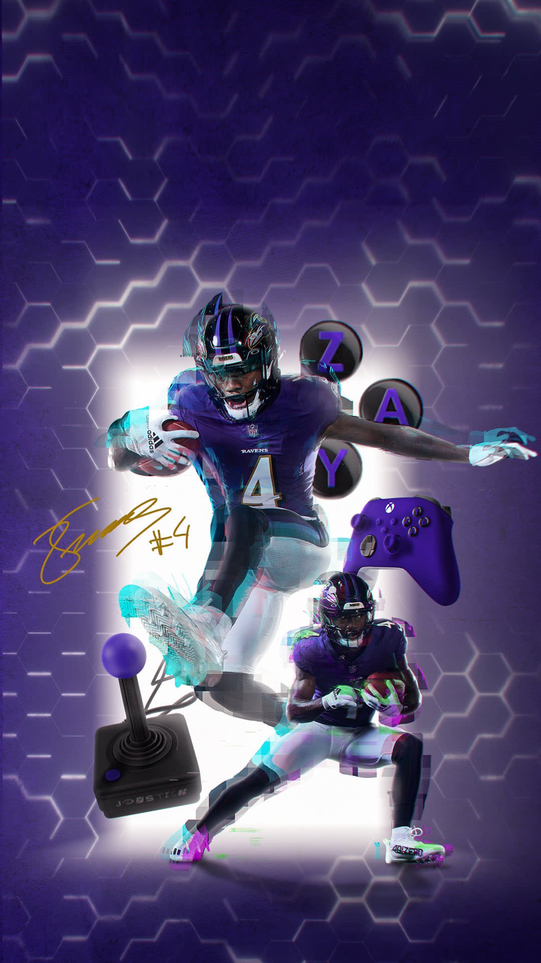 2020-2021 Baltimore Ravens Wallpaper Schedule