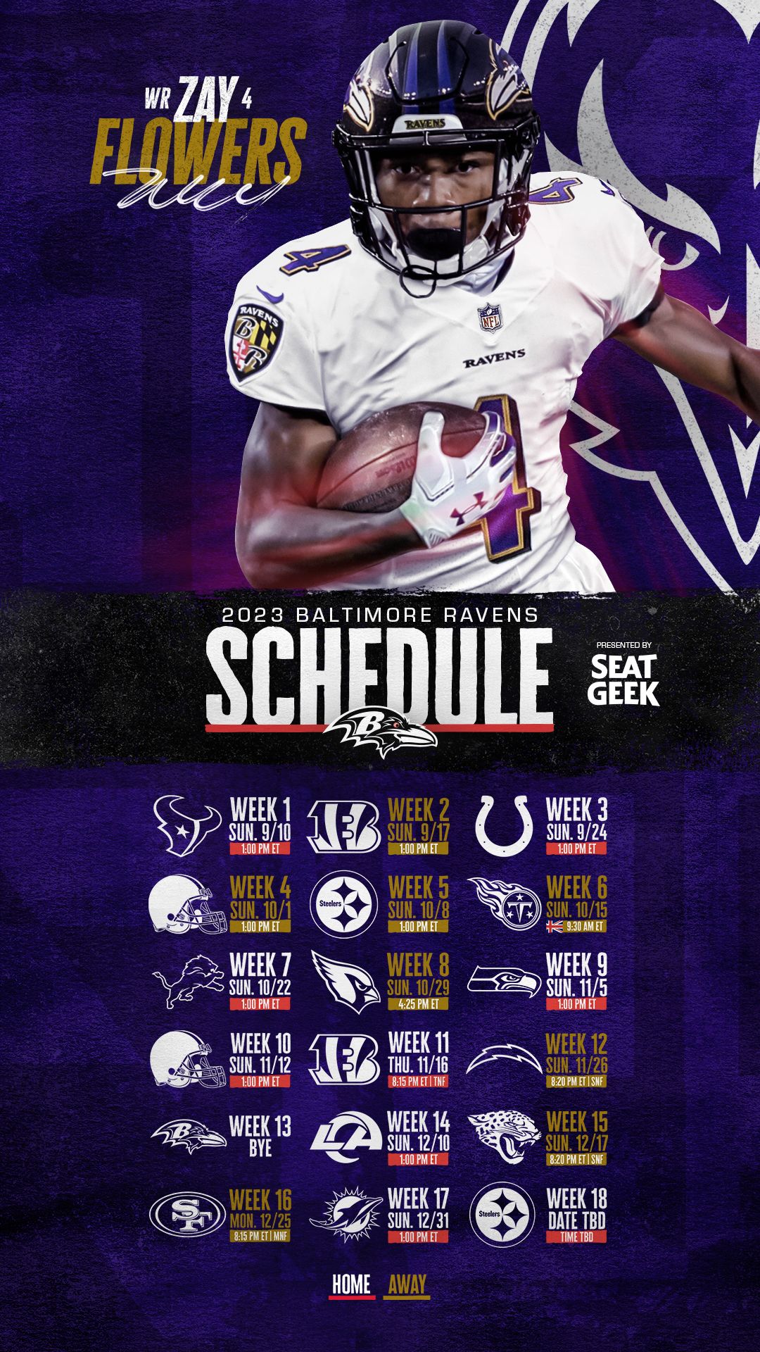 Wallpapers By Wicked Shadows: Baltimore Ravens Team Wallpaper Ed