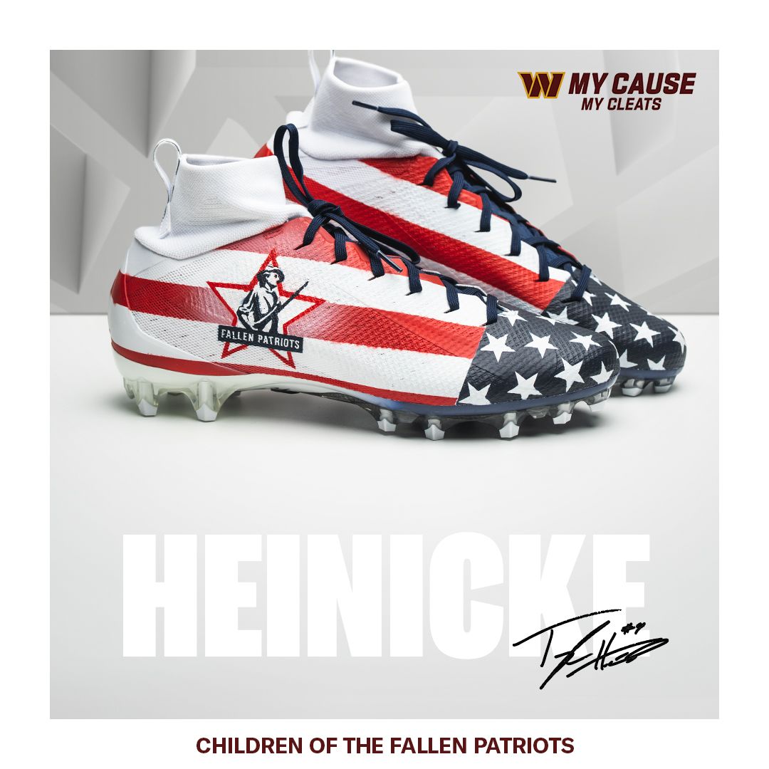 My Cause, My Cleats: Your Patriots chosen charities