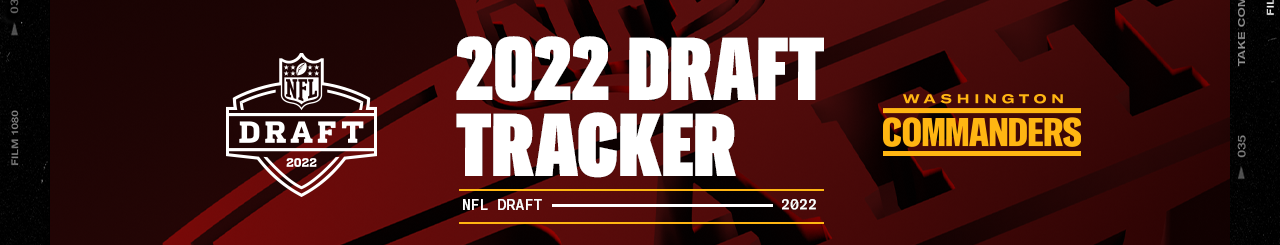 Link for the 2022 Commanders Draft Tracker page