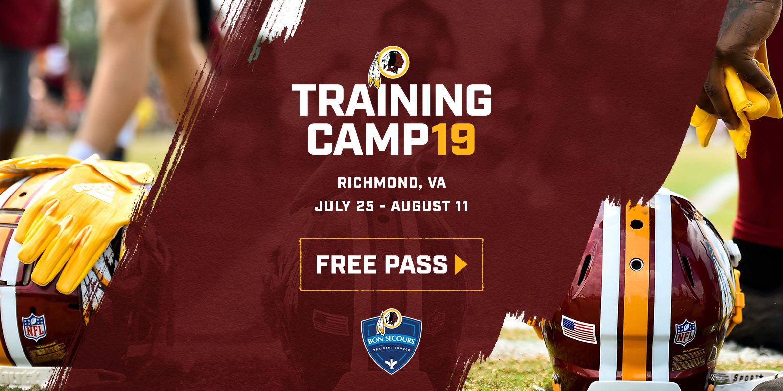 Commanders football team ends football training ties with Richmond