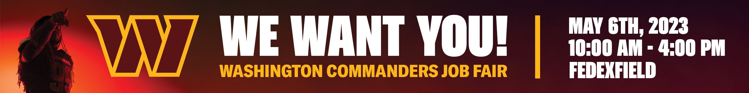 Washington Commanders to host job fair on May 6, 2023