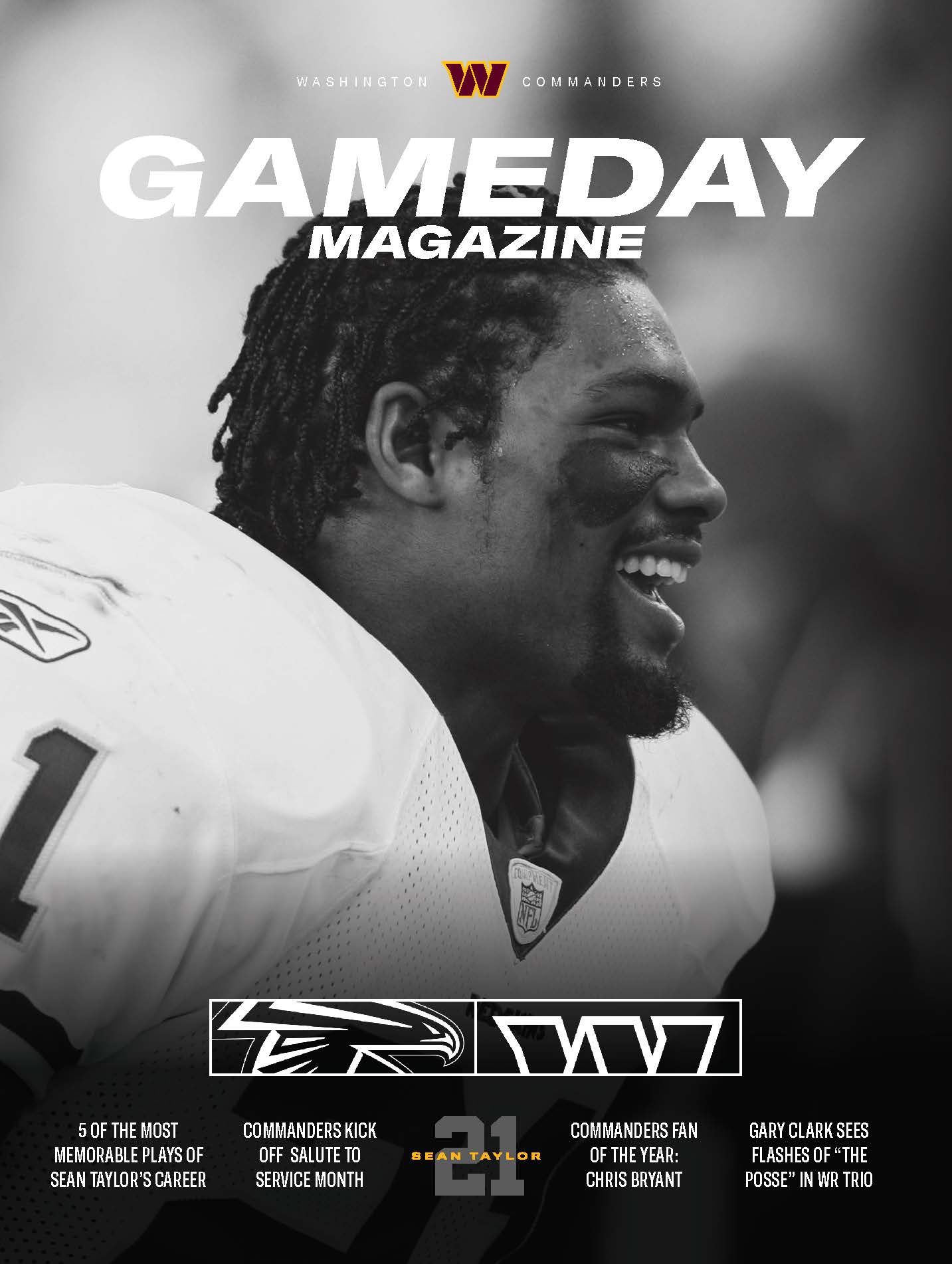 Washington Commanders Gameday Magazine  Washington Commanders 