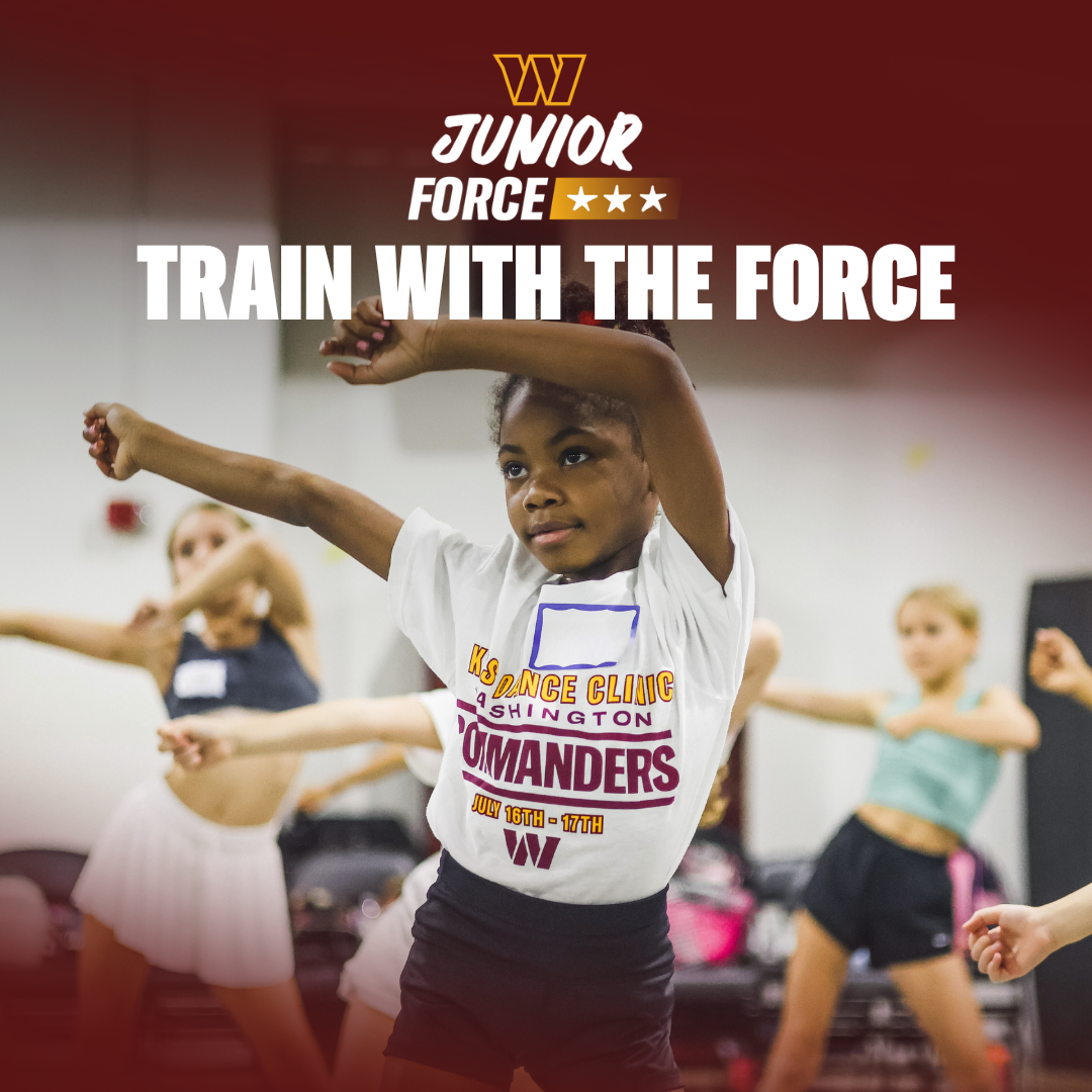 10 days away from Kids Camp and there are a few more spots open! The @ Commanders Junior Command Force Summer Dance Camp is an opportunity…