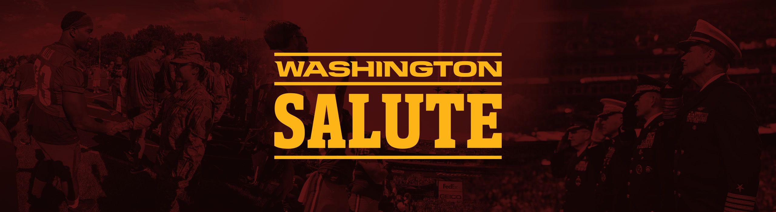 Washington Salute  Washington Football Team - WashingtonFootball.com