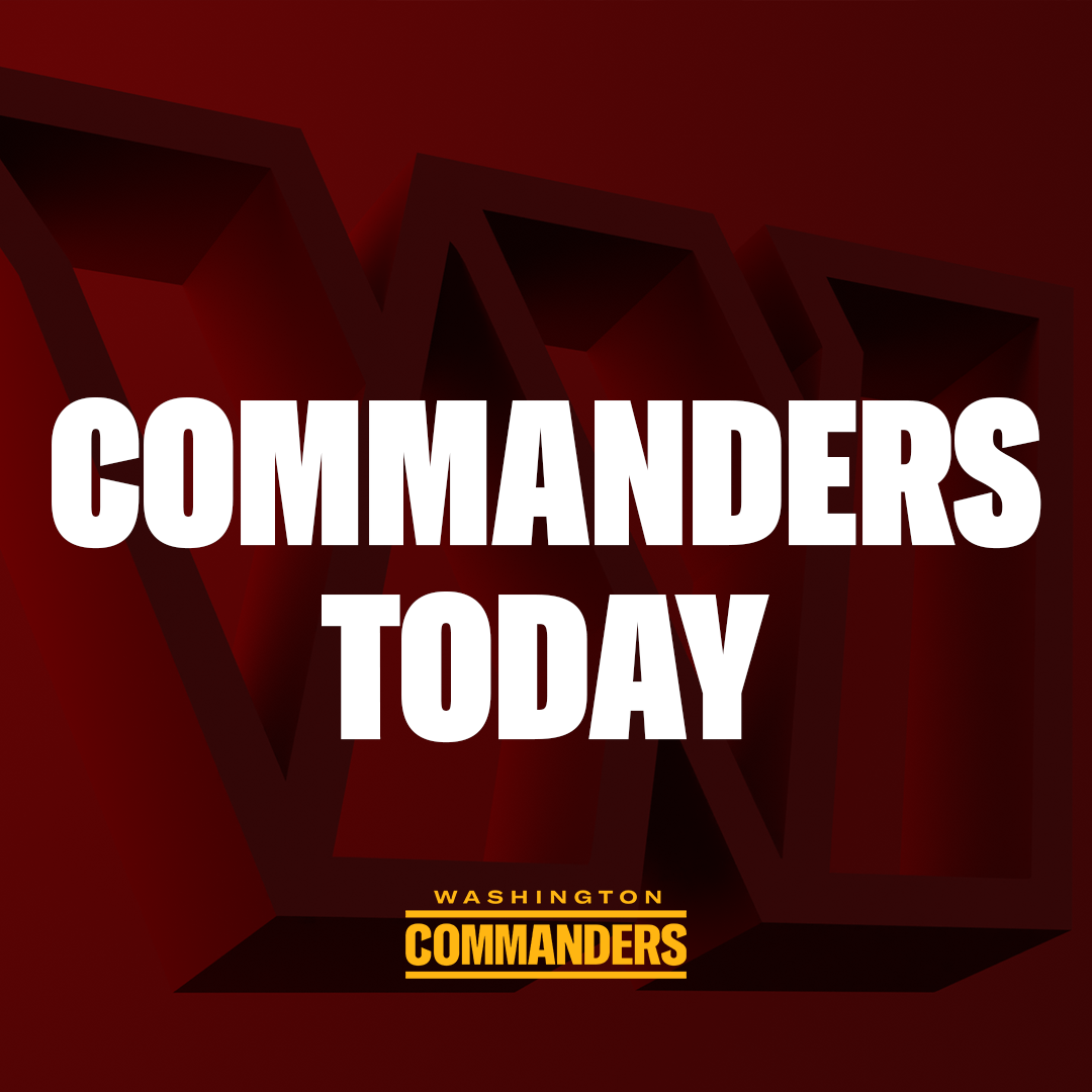 Commanders Today Show Page link