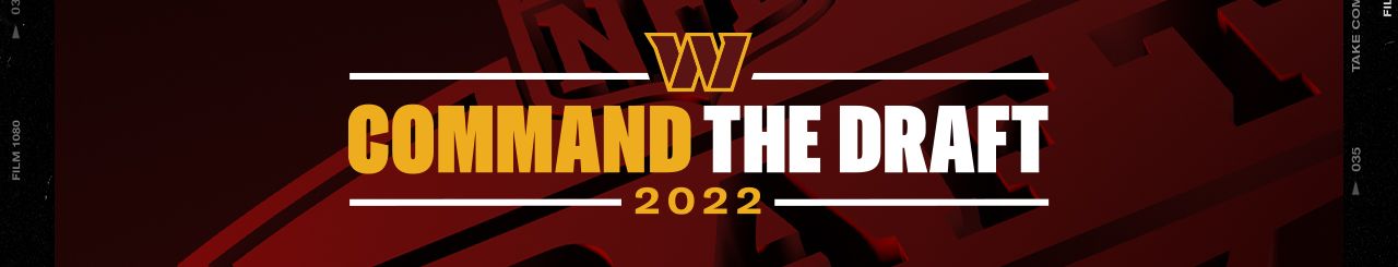 Link to information about the Washington Commanders 2022 Draft Party