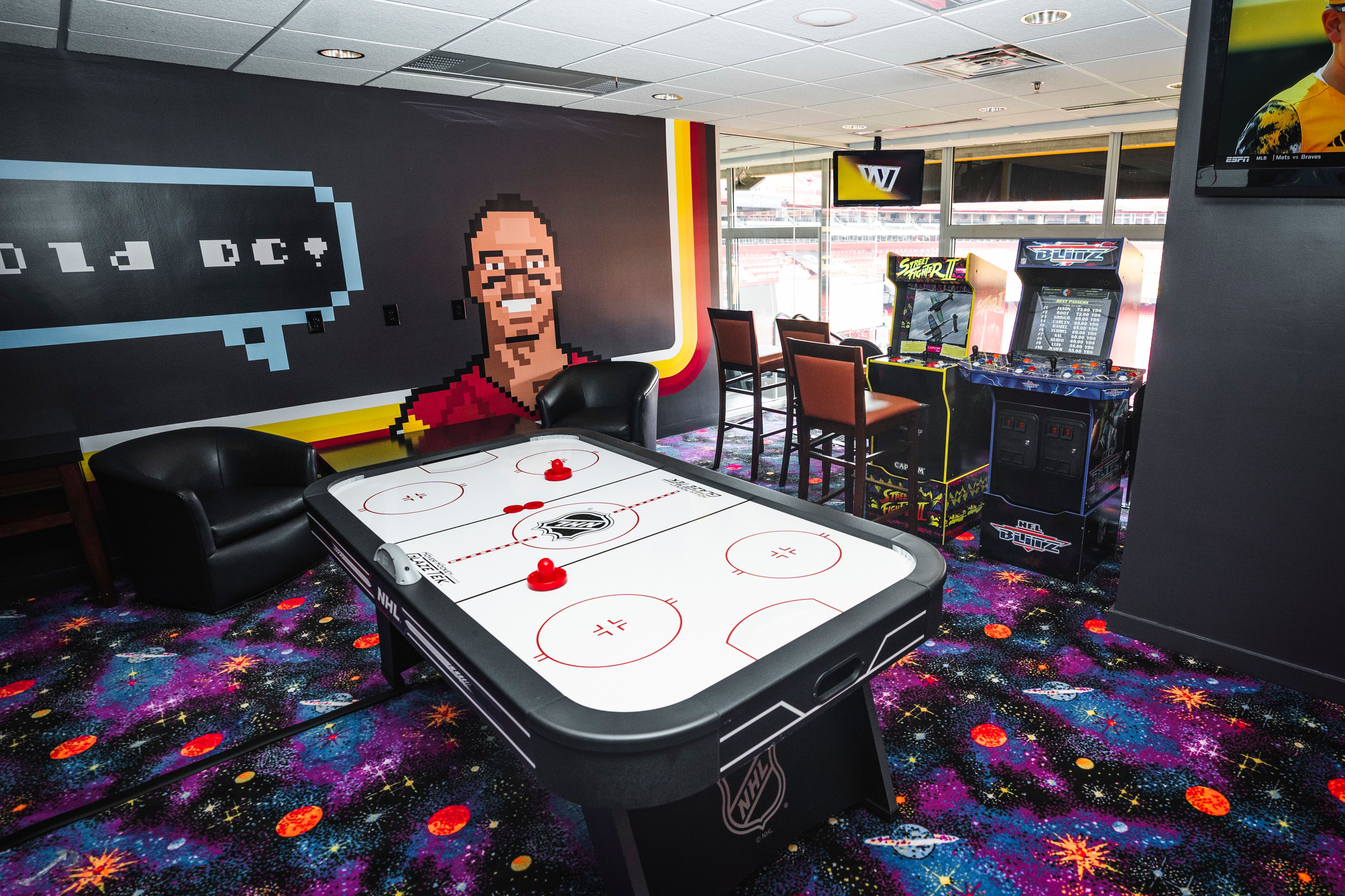 Photo of the private entrance to the Owner's Club Suites