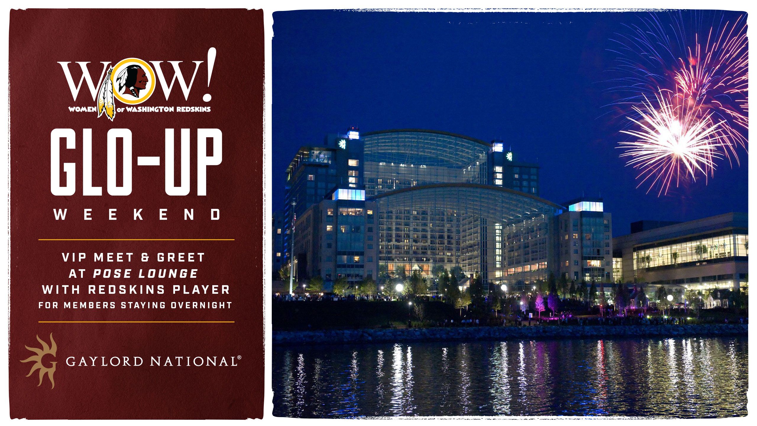 VIP Meet & Greet At Pose Rooftop Lounge With A Redskins Player