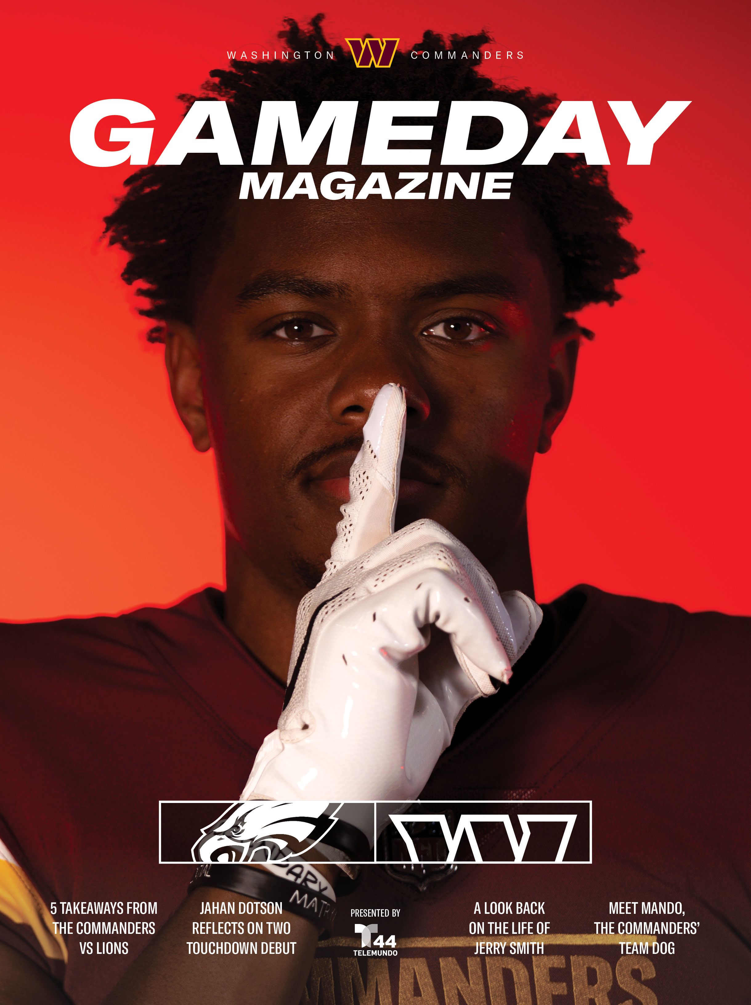 Washington Commanders Gameday Magazine