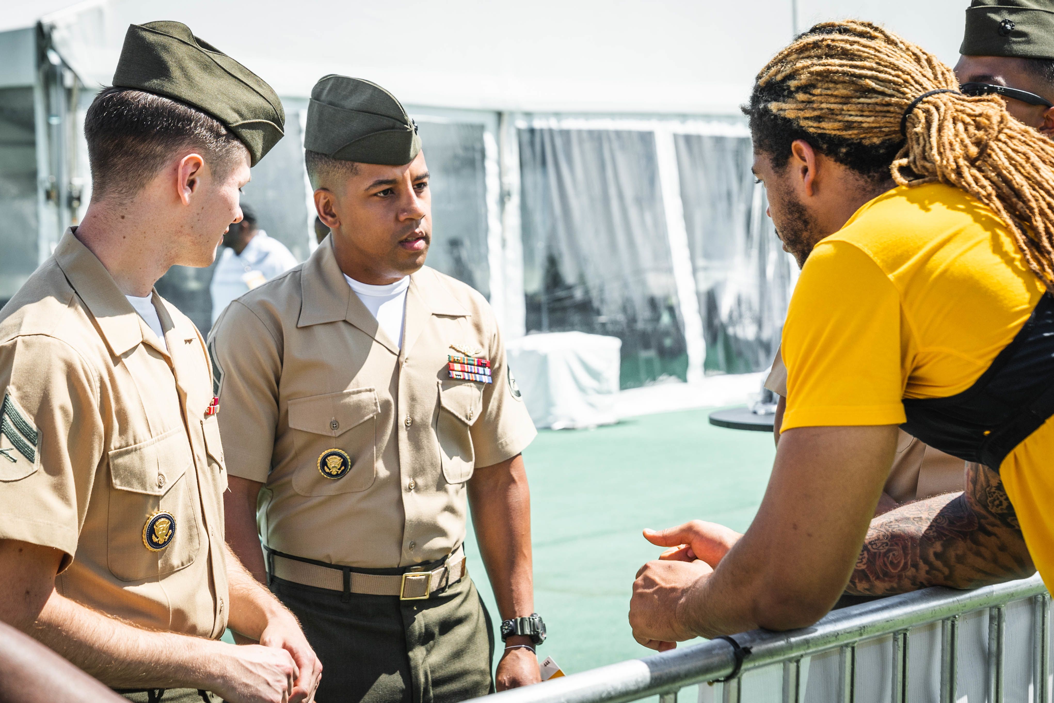 Commanders' Salute Day delivers connection, dose of fun to members of the  military community