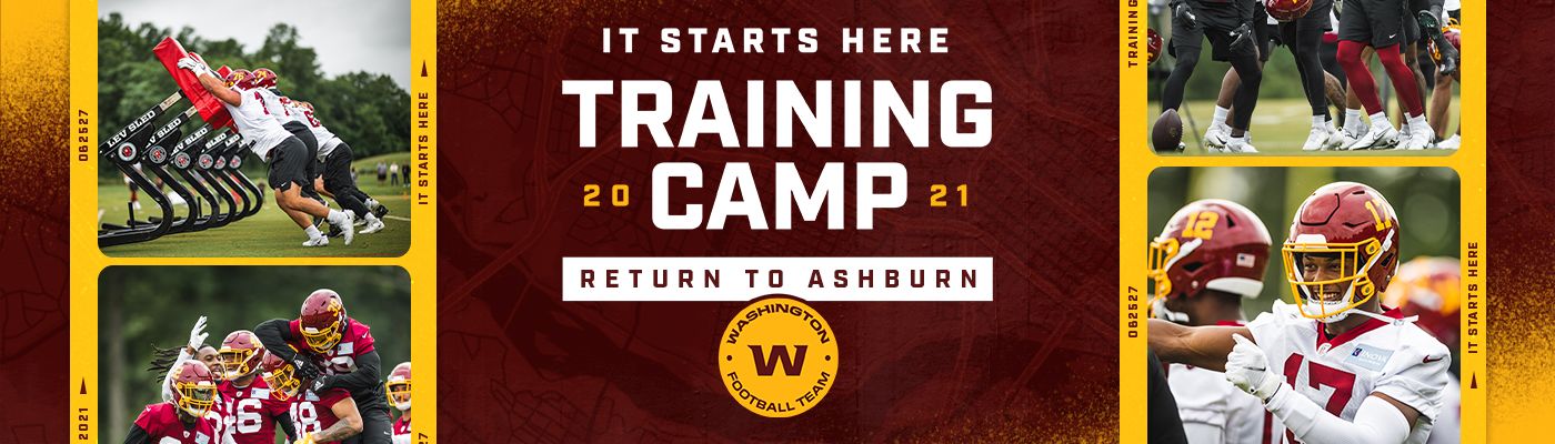 Training Camp Washington Football Team Washingtonfootball Com