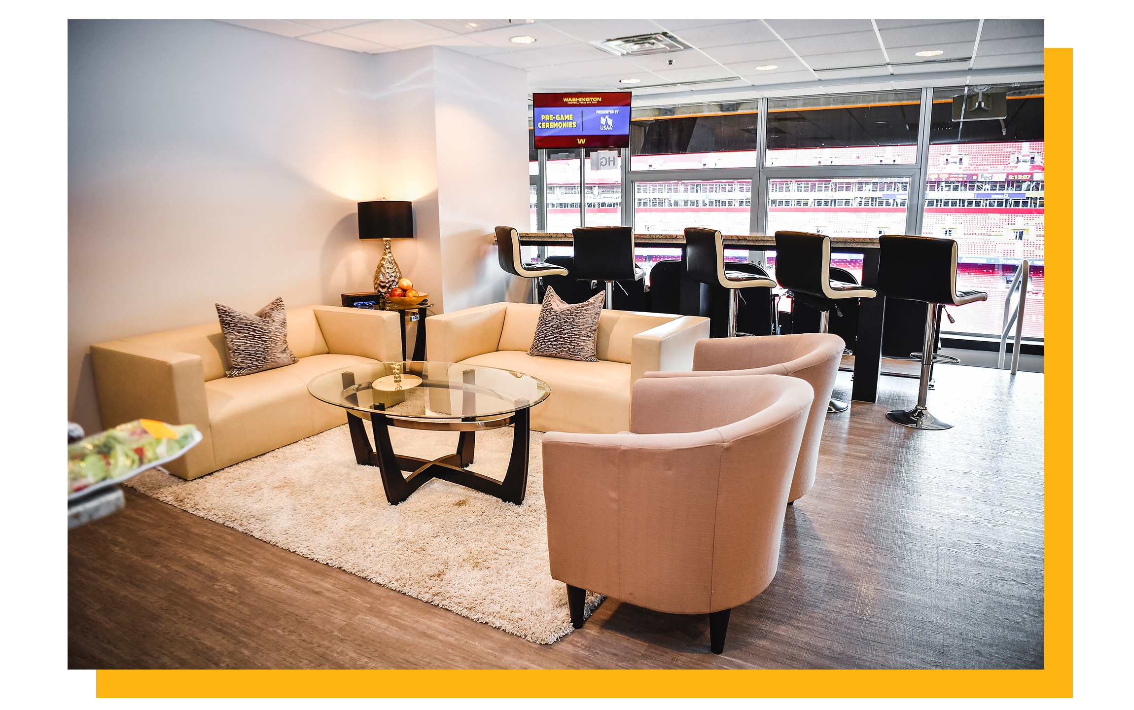 Individual Game Suites & Hospitality