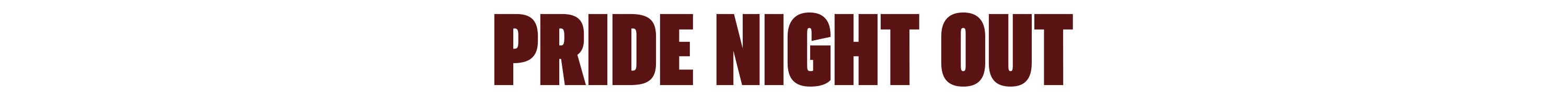 Pride Night Out header