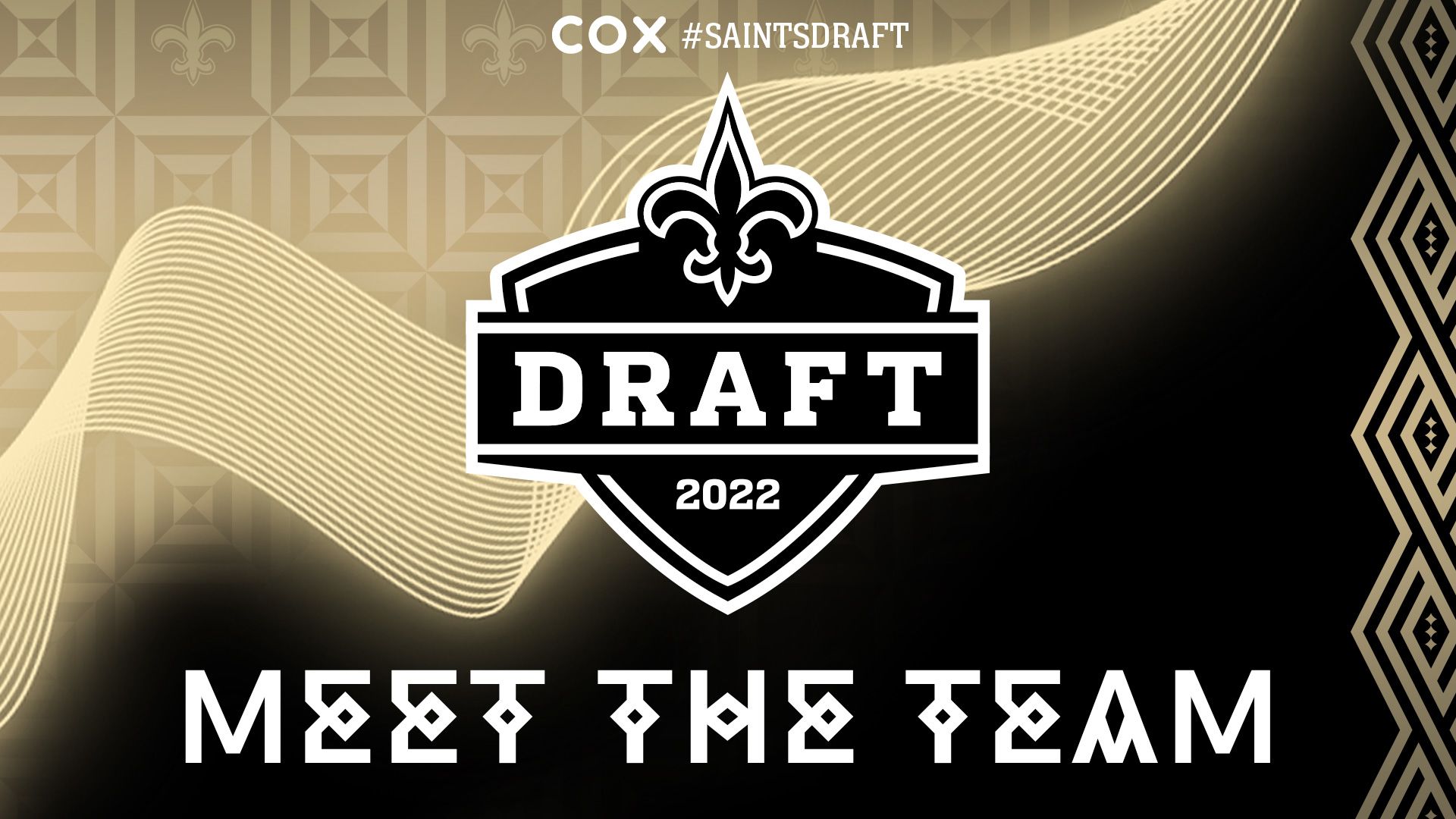New Orleans Saints 6'' x 6'' Team Logo Block