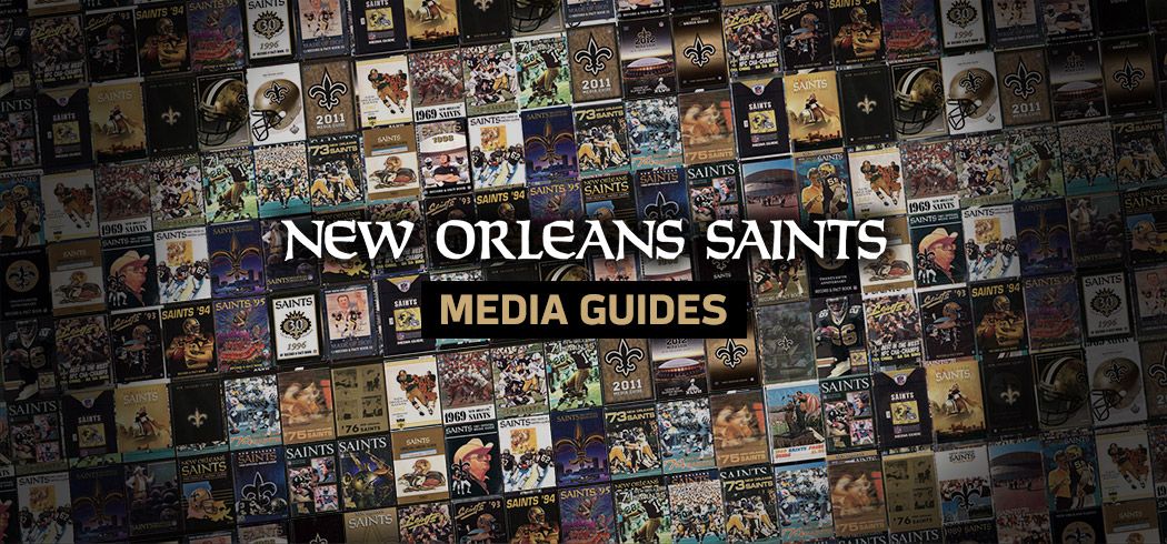 New Orleans Saints 1967 67 Vtg Old First 1st Season NFL Media News Guide  Program