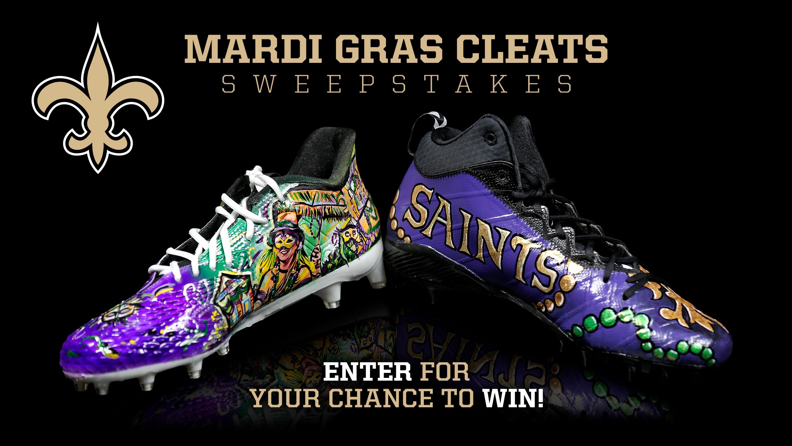 Saints Mardi Gras Sweepstakes