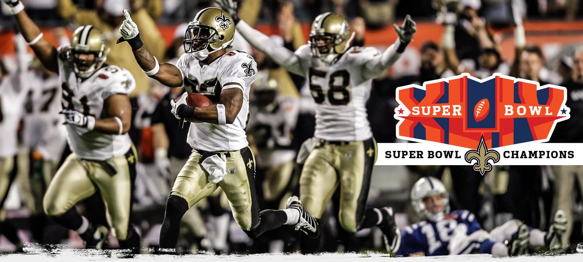 Super Bowl XLIV: Saints First Super Bowl, Saints vs. Colts