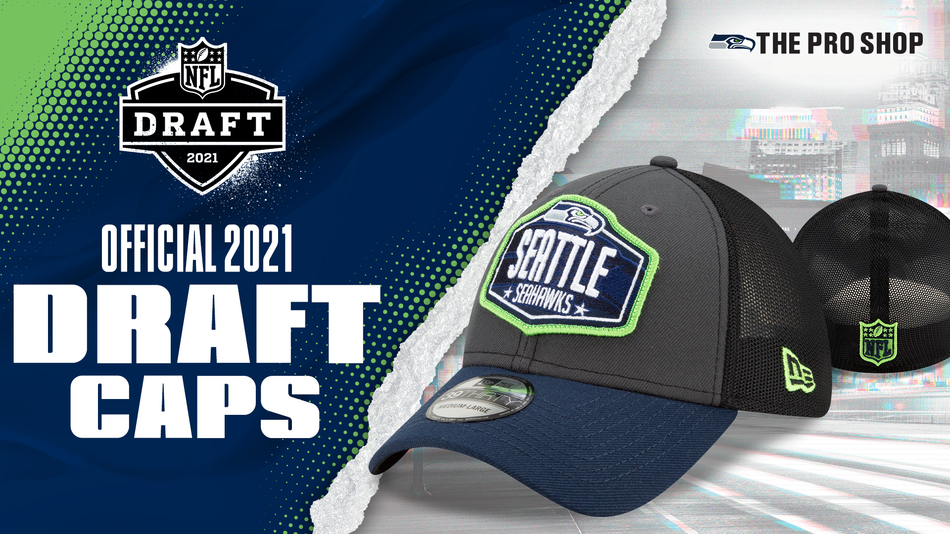 2021 Seahawks Draft Caps are here!